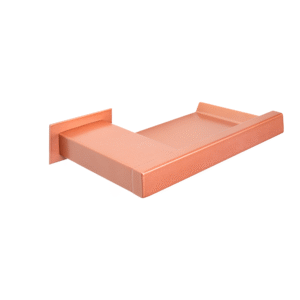 Saboneteira Inox Rose Gold - Kromus RT0303R