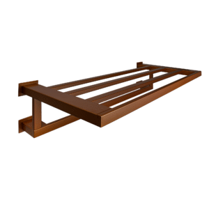 Toalheiro Rack 50 cm Inox Corten - Kromus RT0308-50C