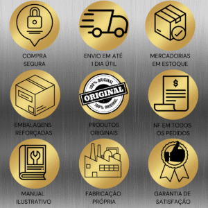 Kit p/ Banheiro com Toalheiro Duplo 70cm - KROMUS KITME4A-70