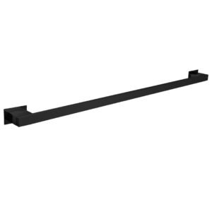 Toalheiro 70 Cm Inox Preto Fosco - Kromus Rt0306b