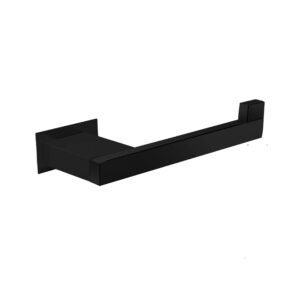 Toalheiro Unilateral Inox Preto Fosco - Kromus Rt0304-ub