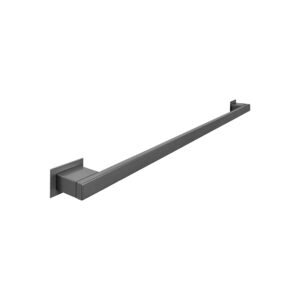 Toalheiro 80 cm Inox Grafite - Kromus RT0307G