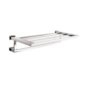 Toalheiro Rack 70 cm Inox - Kromus RT0308-70