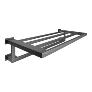 Toalheiro Rack 60 cm Inox Grafite - Kromus RT0308G