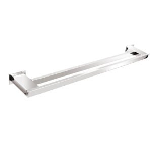 Toalheiro Duplo 50 cm Inox - Kromus RT0309-50