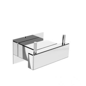 Cabide Duplo Inox - Kromus RT0321