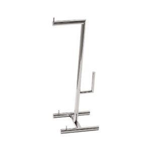 Papeleira De Piso C/ Revisteiro + Reserva Inox - Kromus ME0209