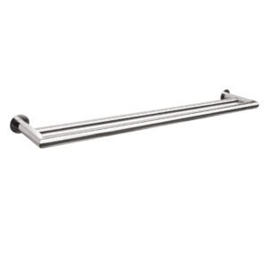 Toalheiro Duplo 60 Cm Inox - Kromus ME0211