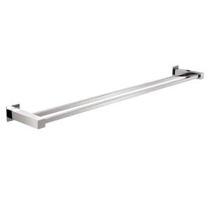 Toalheiro Duplo 1 Metro Inox - Kromus QD0412-100