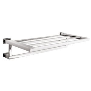 Toalheiro Rack 60 cm Inox - Kromus RT0308