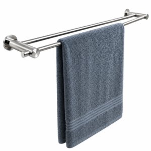Toalheiro Duplo 60 Cm Inox - Kromus RD0111