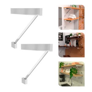 Suporte Mão Francesa Diagonal Inox 30cm - 2MFD-30